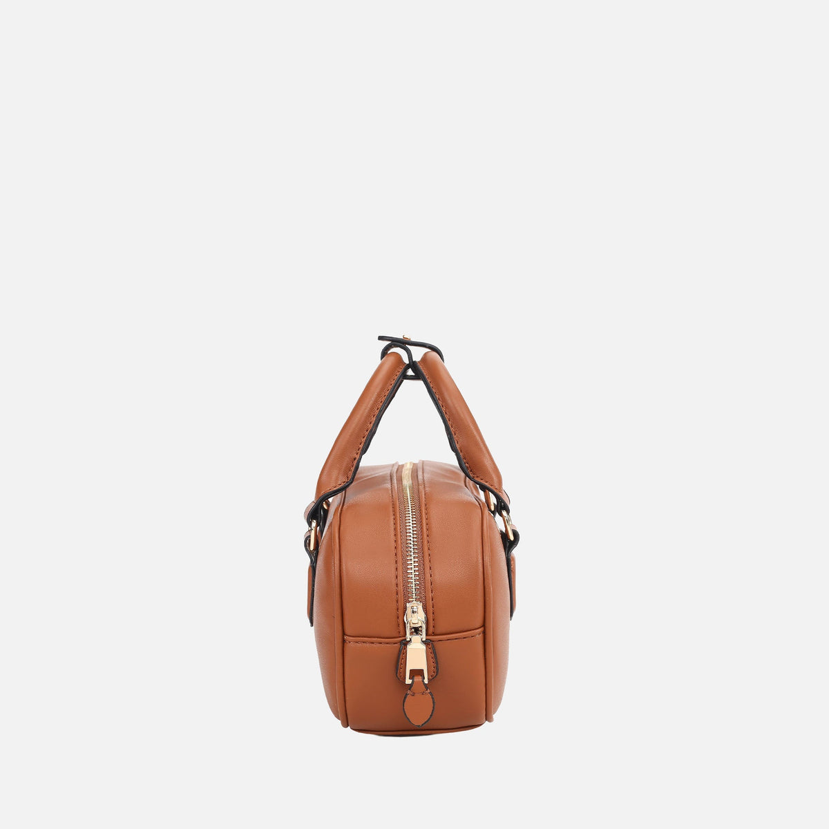 Vesper Mini Shoulder Bag in Burgundy view 4
