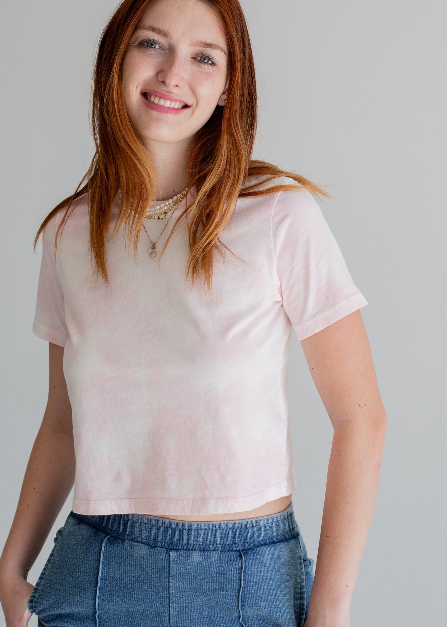 Women's Crop Tee in M view 3 - Womens Crop Tee Shirt (top)