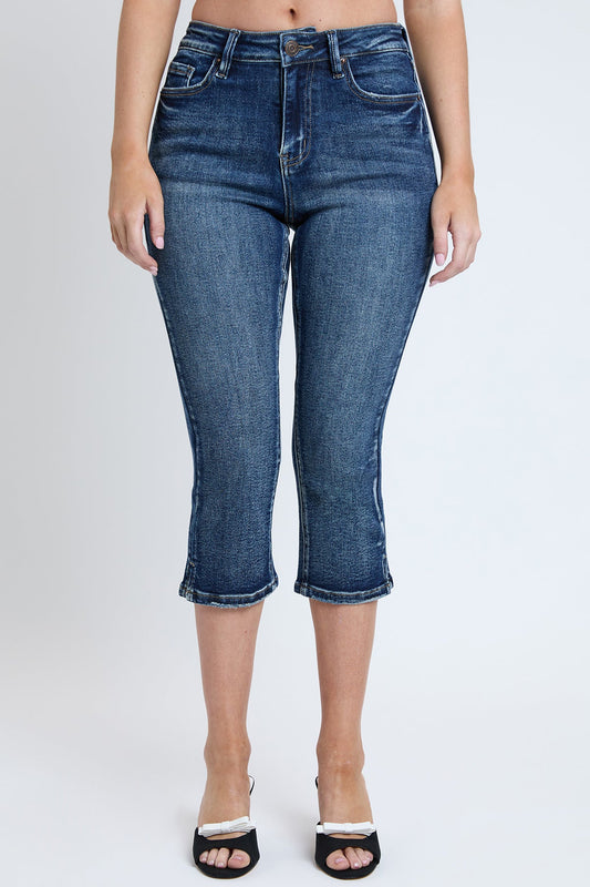 Women's Luxe Capri with Side Slit in S Midnight Sky Blue view 2 - Women'S Luxe Slippers (bottom)
