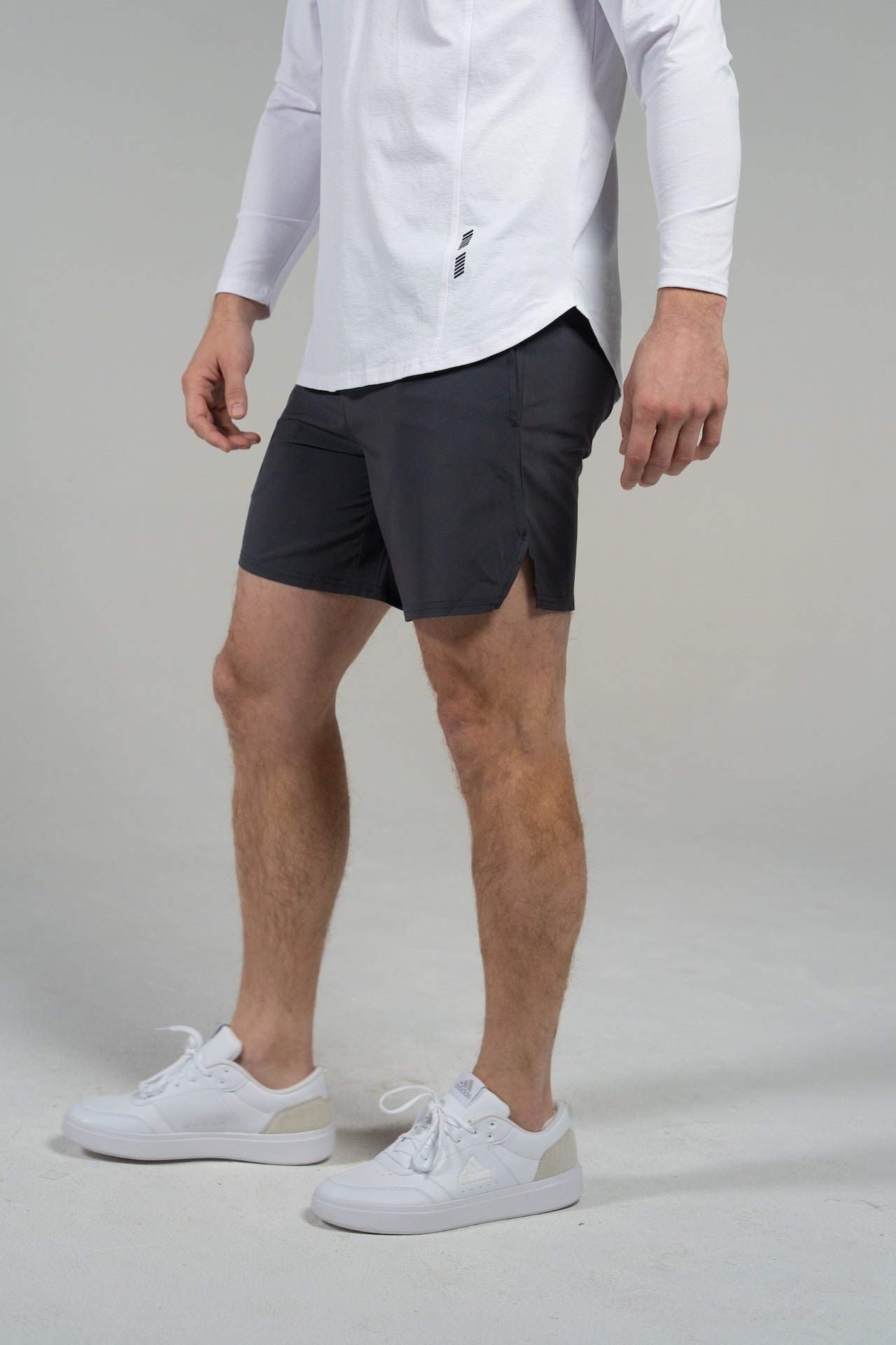 Worthy Linerless Shorts in Dark Moss view 14 (bottom)