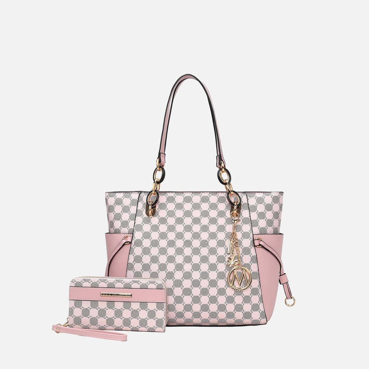 Xenia Tote Bag and Set in Black - Set Tote (one-piece)