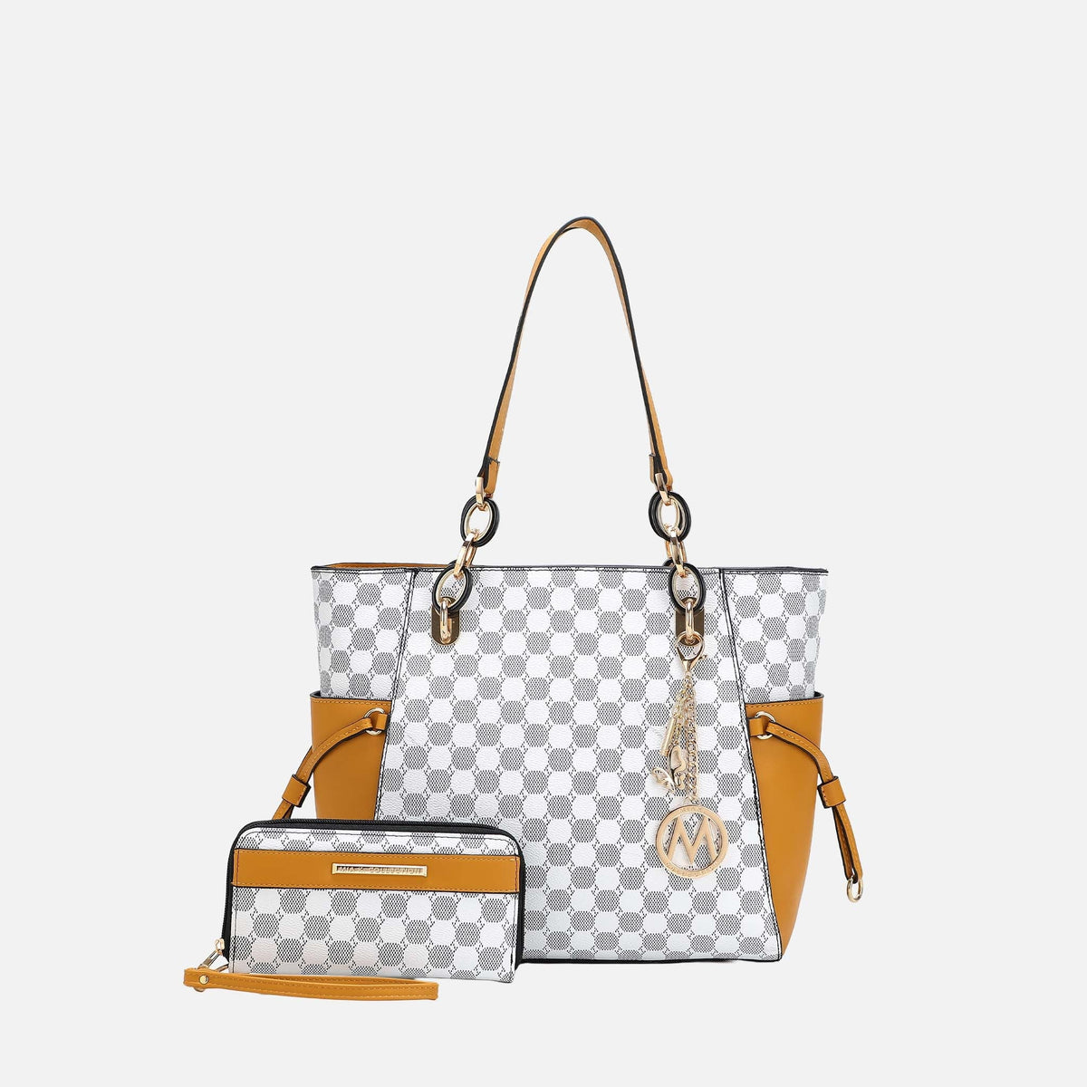 Xenia Tote Bag and Set in Pink view 8 - Set Tote (one-piece)