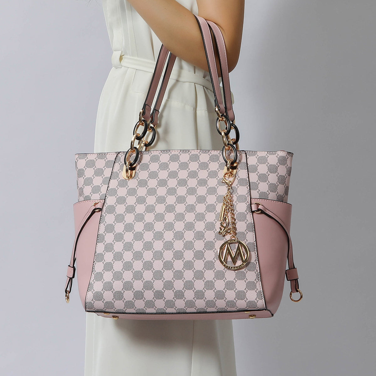 Xenia Tote Bag and Set in Tawny view 2 - Set Tote (one-piece)