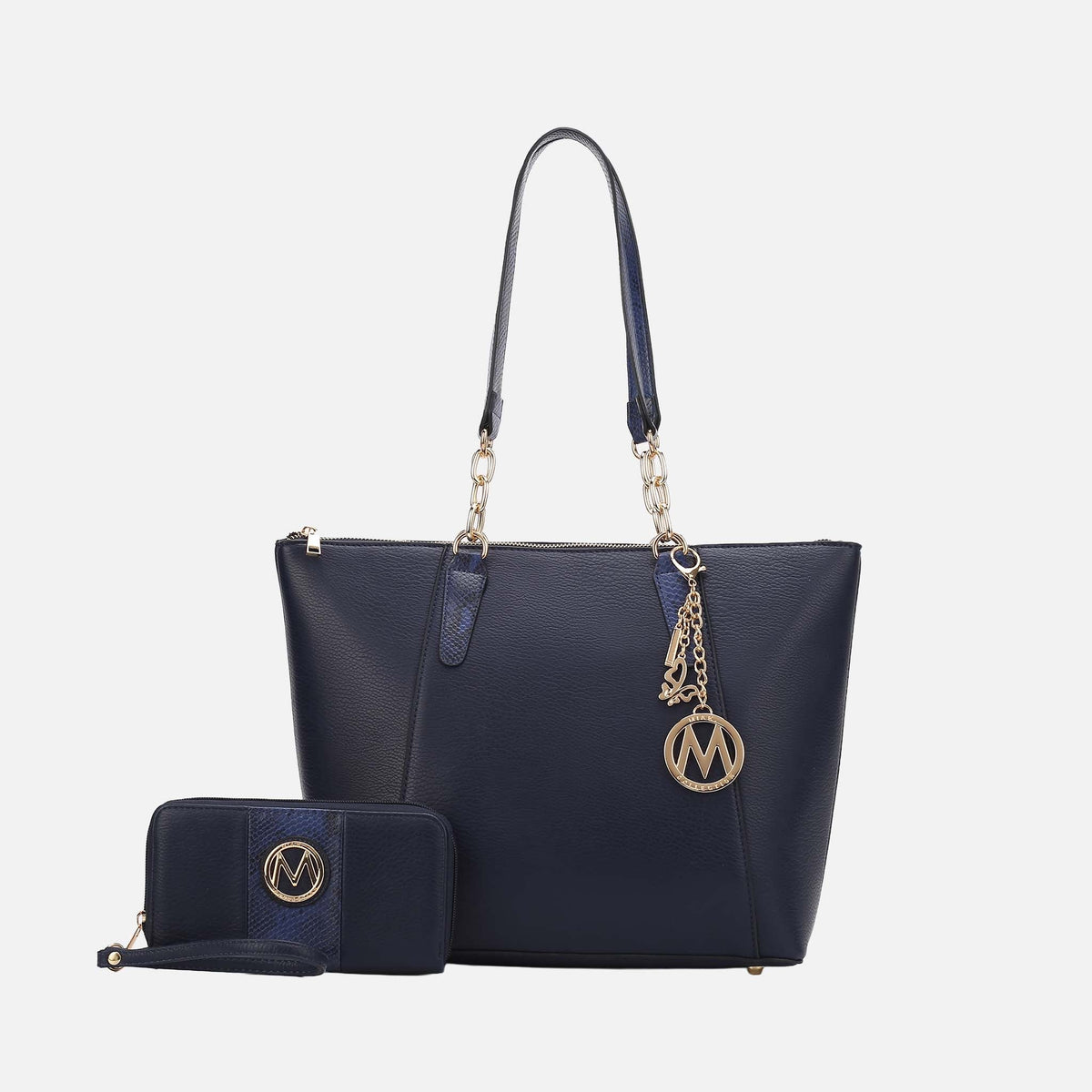 Ximena Tote Bag and Wallet Set in Wine view 9 - Ximena Bags (one-piece)