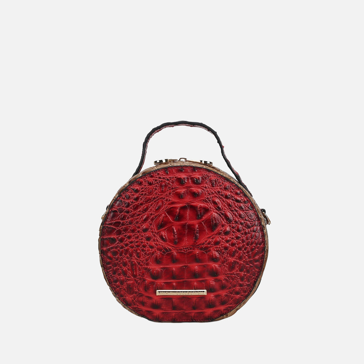 Ynnari Croc Round Crossbody Bag view 10 - Una Crossbody