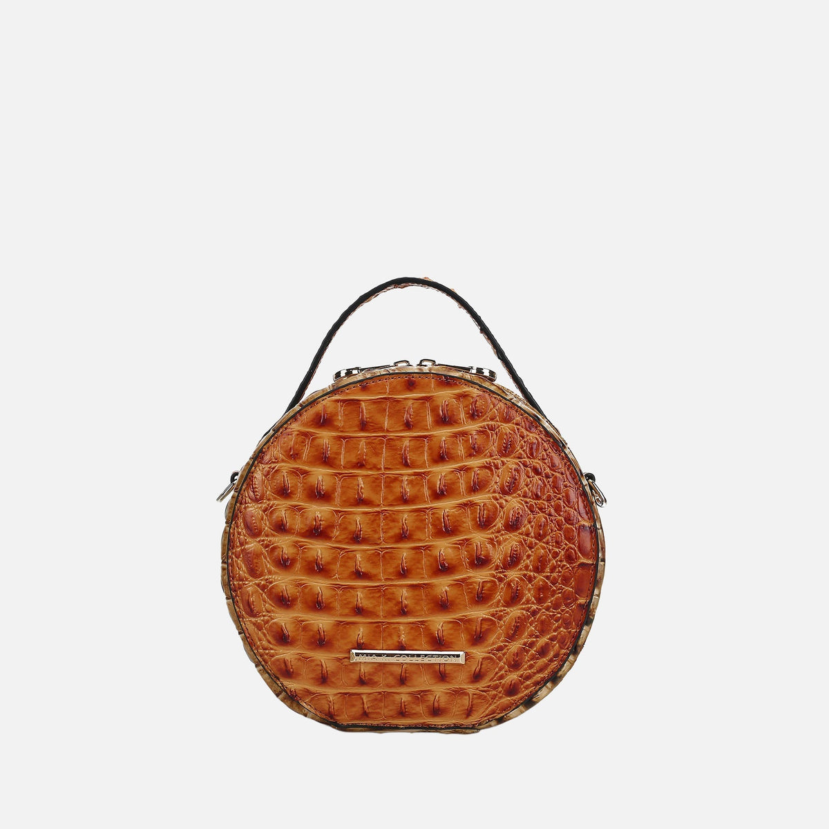 Ynnari Croc Round Crossbody Bag view 11 - Una Crossbody