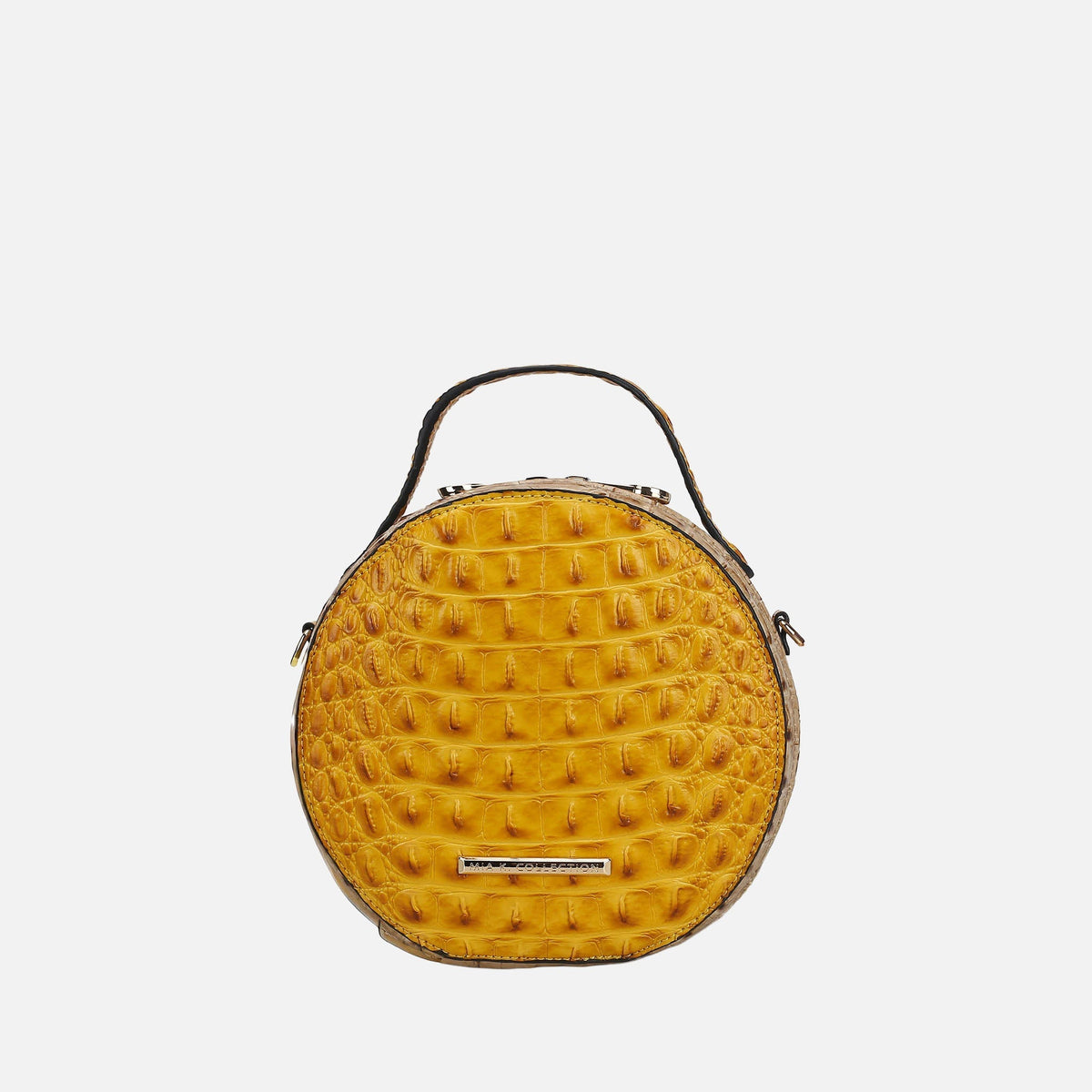 Ynnari Croc Round Crossbody Bag view 12 - Una Crossbody