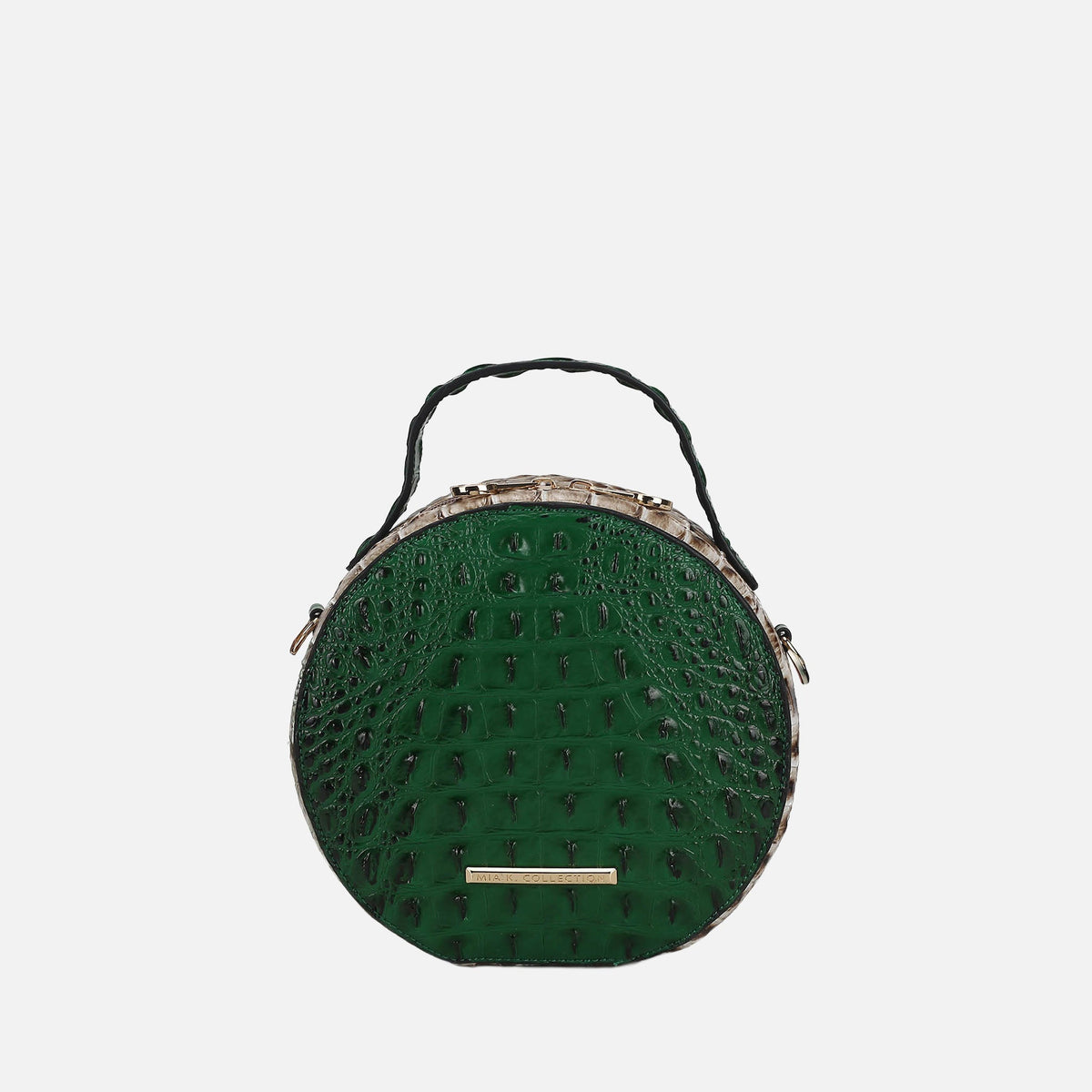 Ynnari Croc Round Crossbody Bag view 13 - Una Crossbody