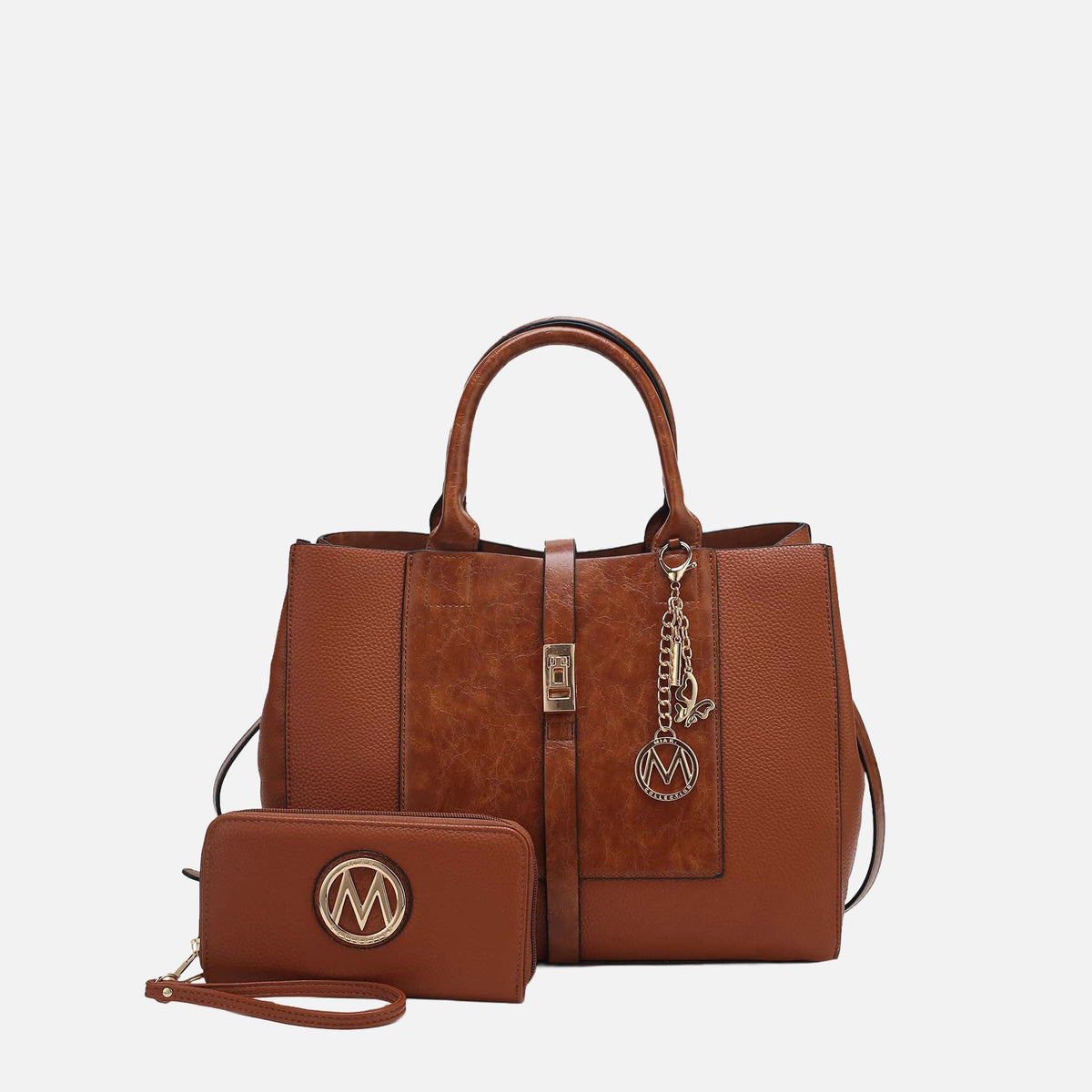 Yola Shoulder Bag and Wallet Set in Yellow view 10 - Yolanda Shoulder Bag (one-piece)