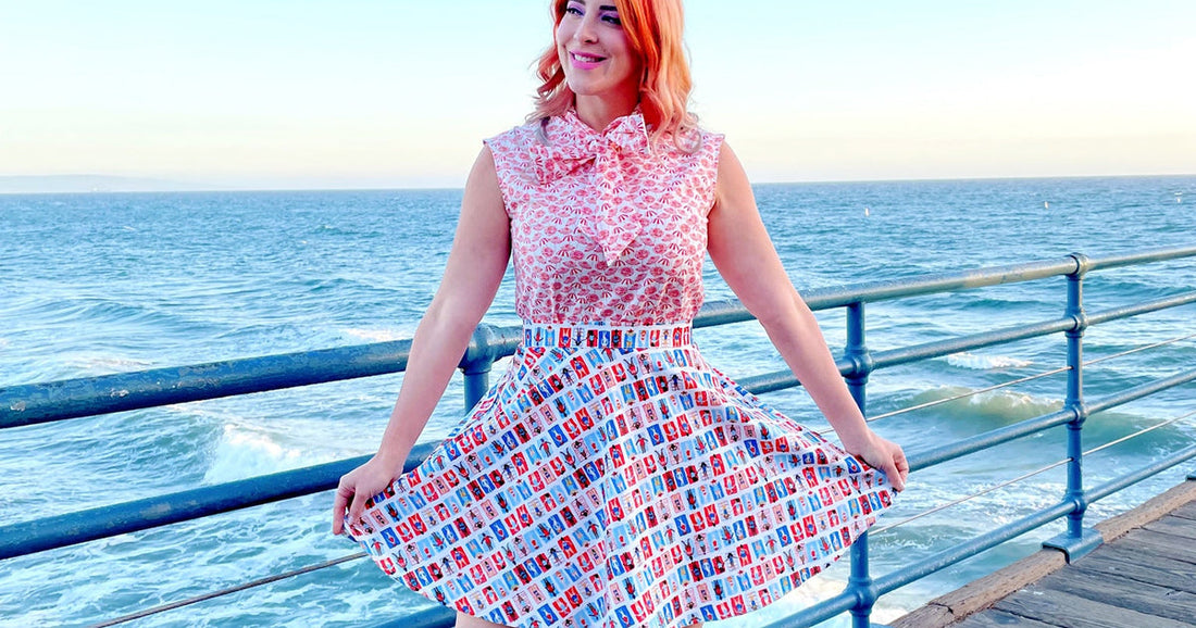 Women's fashion 2026 skater skirts for office wear