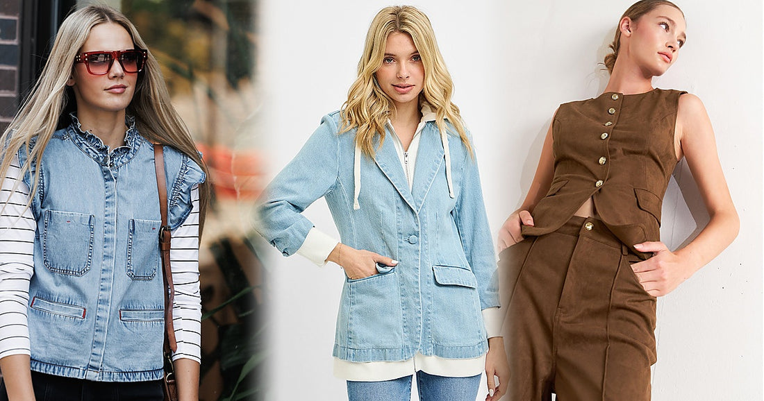 How to Style Leather Blazers for Evening Dinners and Night Outs - US Women's Fashion & Outfit Style Guide