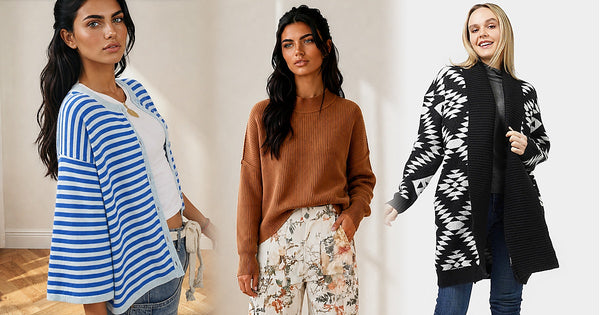 Flattering Sweater Cuts, Textures, and Necklines - US Women's Fashion & Outfit Style Guide