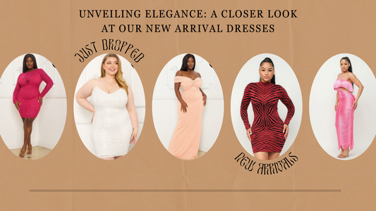 Unveiling Elegance: A Closer Look at Our New Arrival Dresses