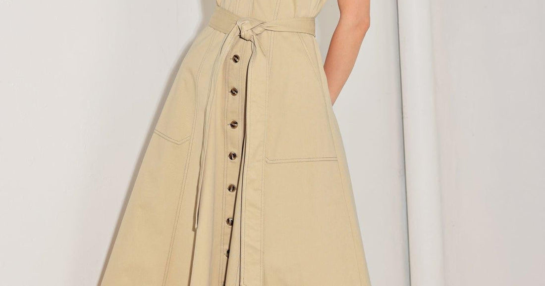 Women's fashion 2026 dresses Natural Instinct Woven Midi Dress