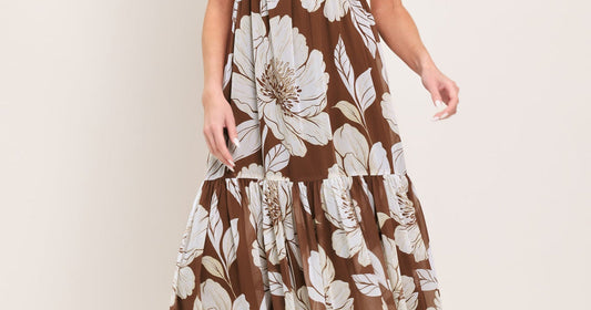summer dress outfits for women featuring Desert Bloom Woven Maxi Dress