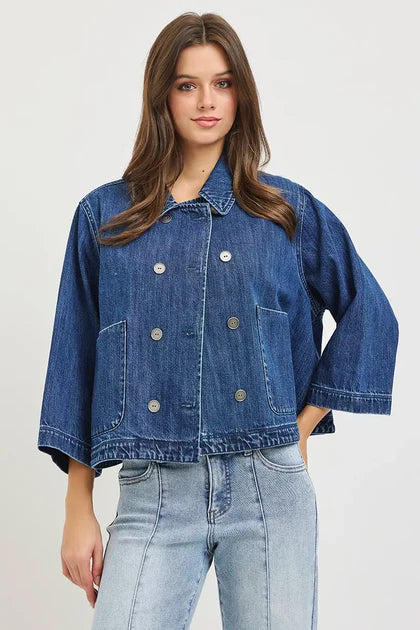 Affordable women's clothing USA women denim jackets