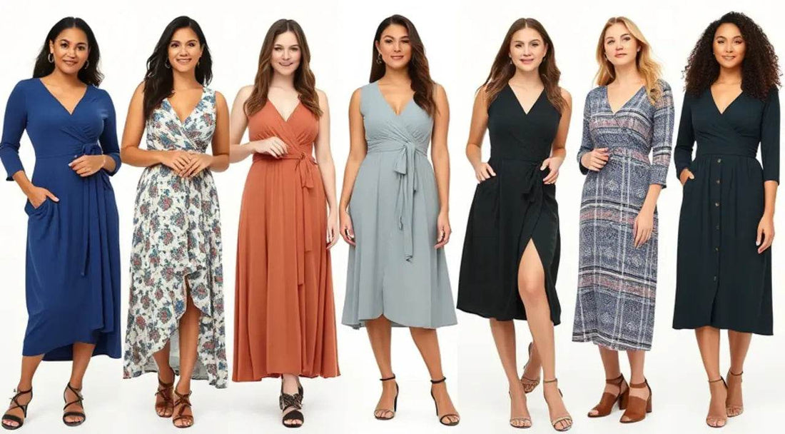 What body type looks good in a midi dress?