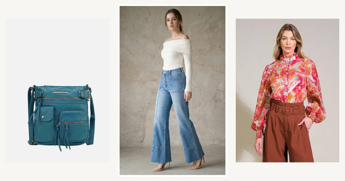 Save Nature By Using Eco Friendly Clothing — Aurora Tummy Control Eco Friendly Fabric Slim Palazzo Jeans (medium Wash)
