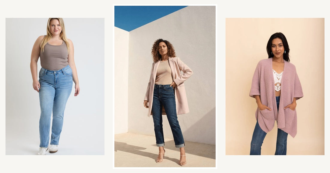 Will Womens Jeans Ever Go Out Of Fashion The Truth — Zephyra Tummy Control High Rise Stretch Straight W/ Single Cuff Jeans