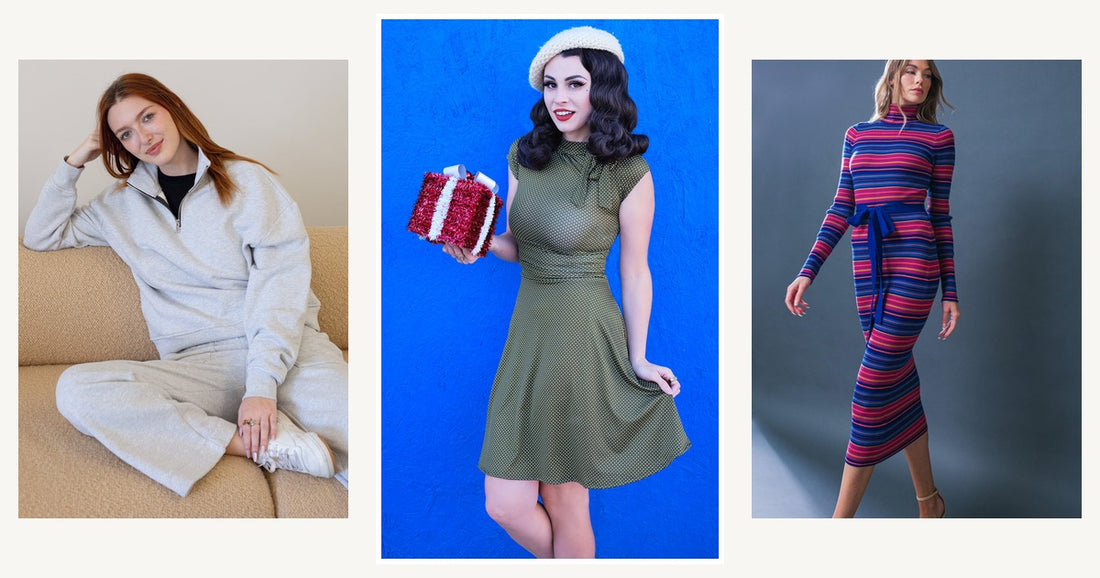 Curvy Plus Size Clothing Sale — Retrolicious Olive Dot Bombshell Dress - plus Sizes Only