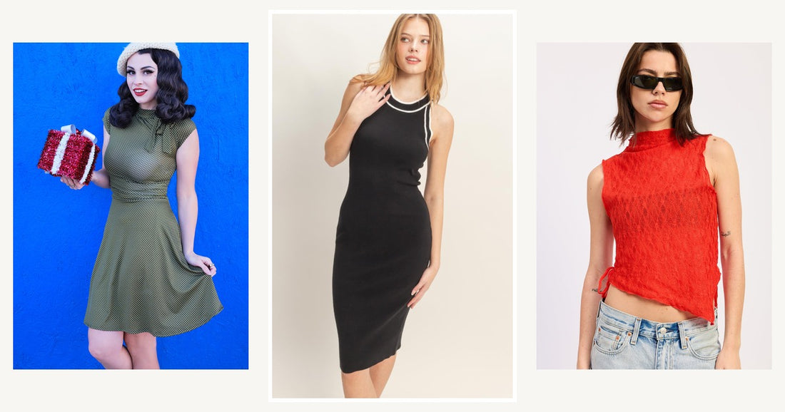 5 Stunning Celeste Dresses For Spring — Hyfve Ribbed Sleeveless Dress