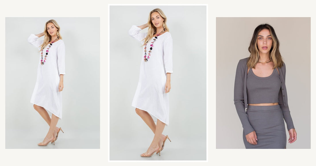 How To Remove Pilling And Keep Your Clothes Looking Fresh — Ellen Our Hi-low Cotton Gauze Dress with Sleeves and Pockets