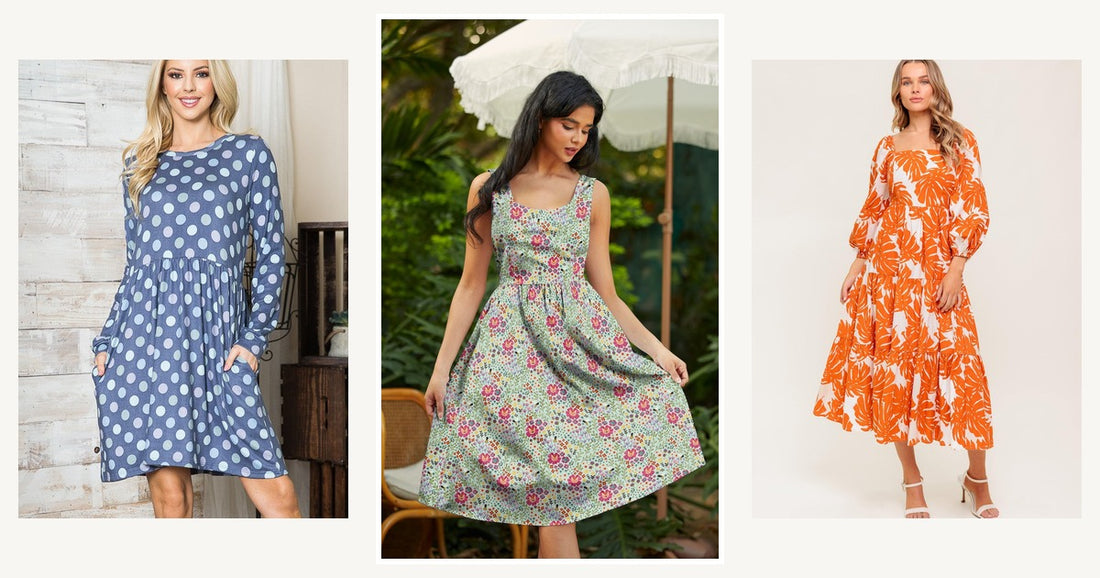 The Ultimate Guide To Maxi Dresses What Makes Them A Wardrobe Essential — Retrolicious Floral Cats Fit & Flare Dress