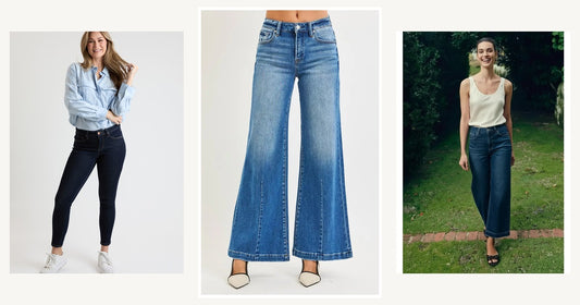 Affordable Jeans That Look Expensive Must Haves This Fall — Risen Full Size Mid Rise Wide Leg Jeans with Flared Look plus Size