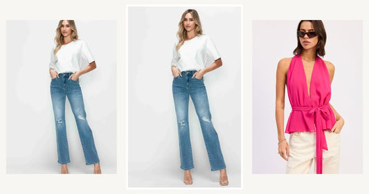 Add These Full Size Kancan Jeans To Your Denim Collection Reese Midrise Button Fly Flare Melanie Crop Wide Leg And Amara High Rise Slim Straight — Bytos Full Size Distressed High Rise Straight Jeans