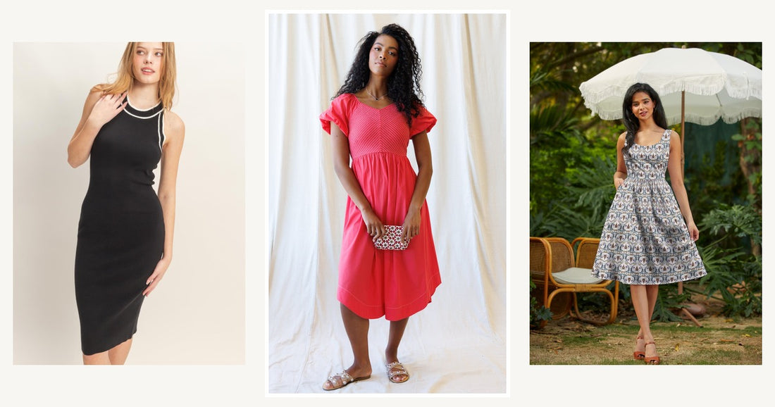 5 Tips And Product Recommendations For Styling Womens Tops And Dresses — Downeast One Fine Day Dress