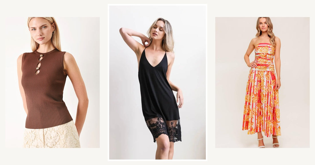 Elevate Your Style With Hyfve Fashion Tips And Must Have New Arrivals — T-back Lace Slip Dress – Romantic Lace-trimmed Style