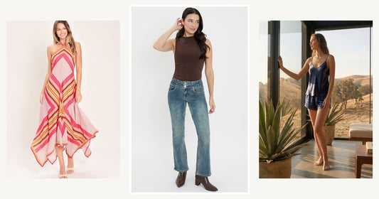 Sew In Love Collection Fresh Styles For Every Occasion — Ymi Women's 3-button Premium Stretch Bootcut Jeans