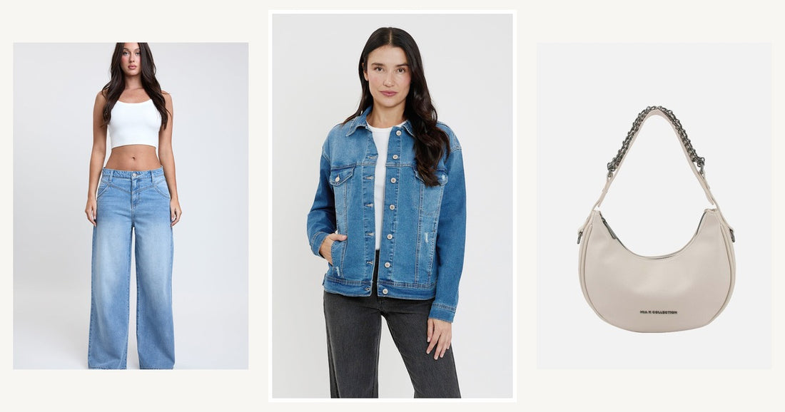 Budget Style Guide Coats Jackets — Ymi Women's Drop Shoulder Boyfriend Denim Jacket