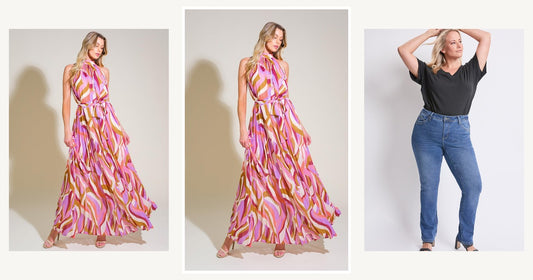 Elevate Your Autumn Wardrobe With Stylish New Additions — Flying Tomato as Time Goes by Woven Maxi Dress