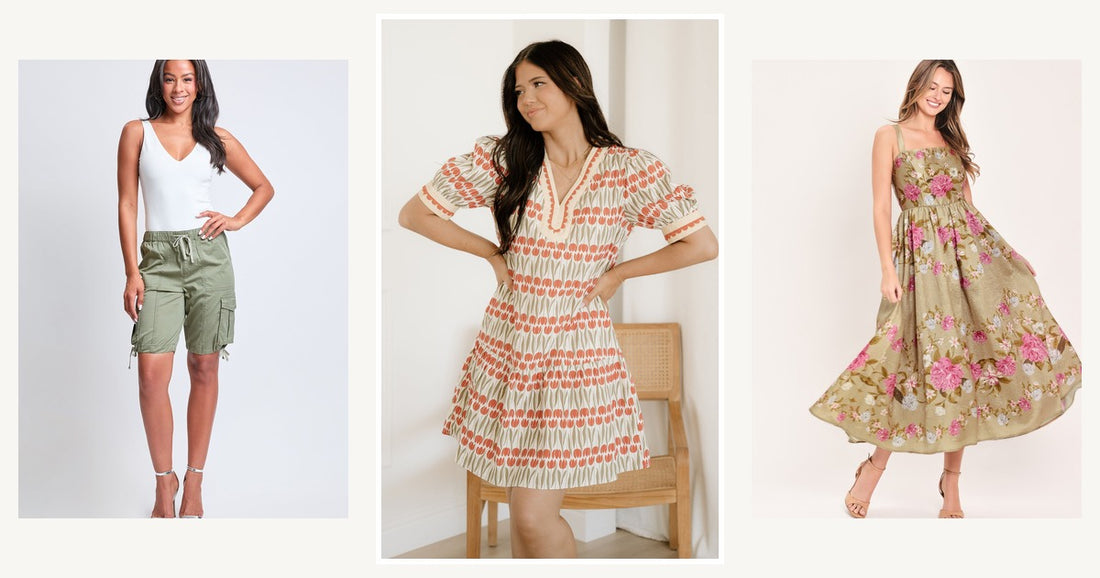 Embrace Your Style Must Have Women S Fashion Essentials For This Season — Malia Tulip Floral Print Cotton Puff Short Sleeve Mini Dress