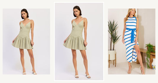 What Boots Go With Dresses — Emory Park Loden Mini Dress