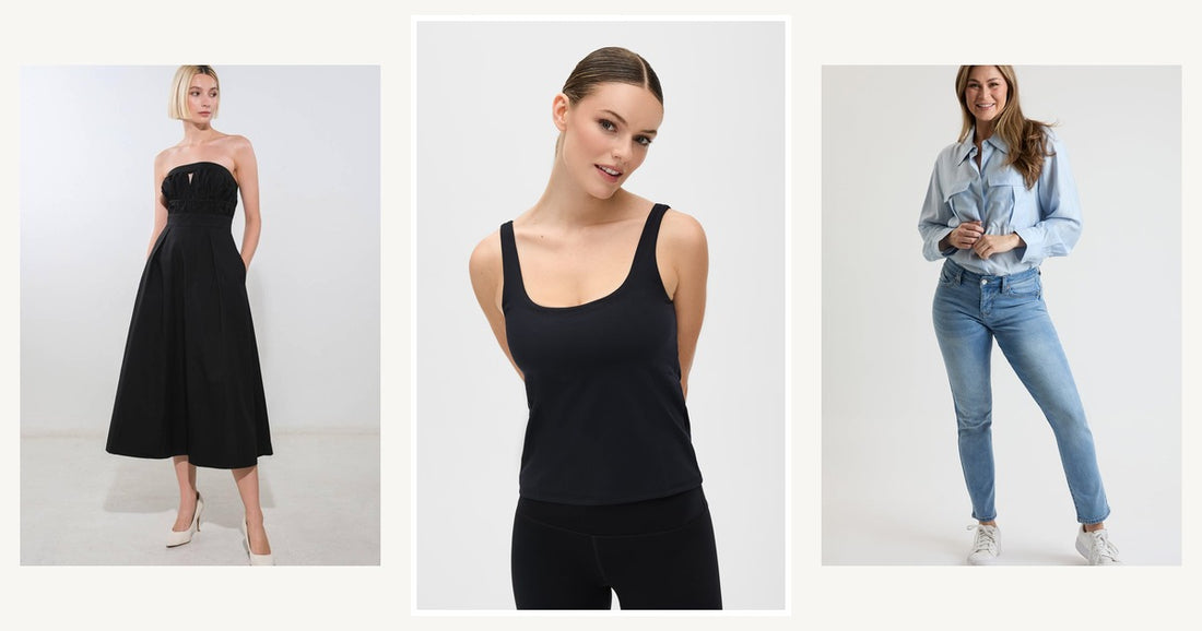 How To Style Womens T Shirts For Any Occasion — Elastique Athletics Lisse Compression Tank
