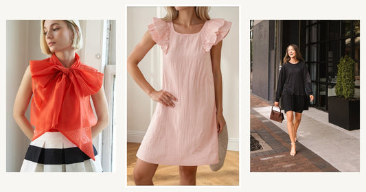 For Under 100 You Can Get These Spring Dresses Shoppers Are Purchasing Them Like Crazy — Macie Flutter Sleeve Square Neck Bow Back Mini Dress