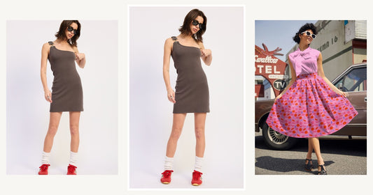 New Styles In Natural And Richly Luxurious Clothing Trend Forward For Women — Emory Park Dione Mini Dress