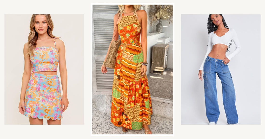 10 New Luxury Wardrobe Essentials For All Women — Allover Print Sleeveless Cross Back Cut Out Dress