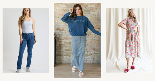 6 New Timeless Classic Styles For Womens Closet — Donna Classic Wash Maxi Denim Skirt