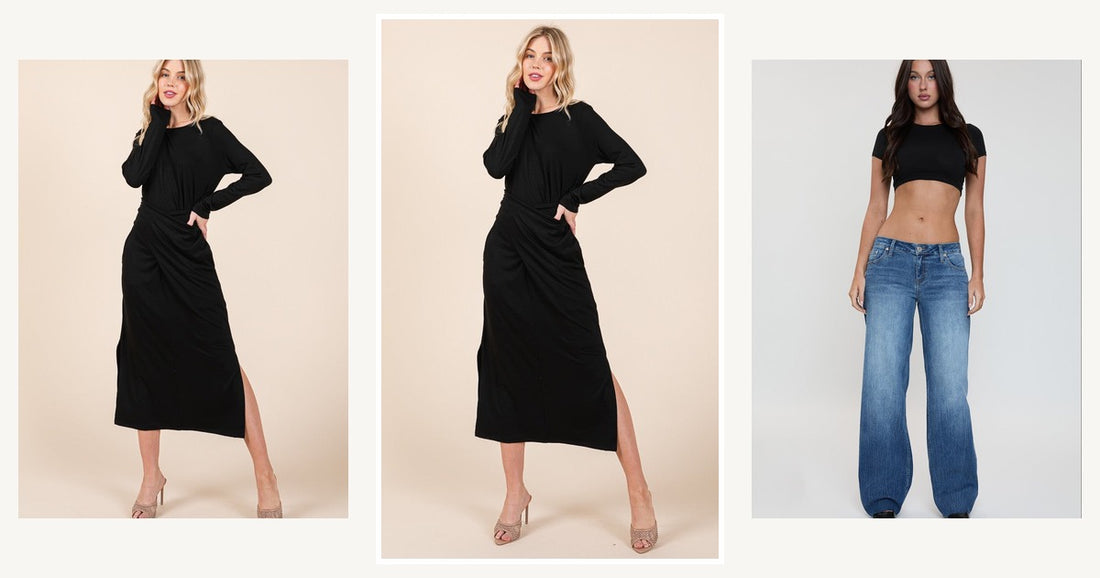 Different Styles Of Womens Dresses That Suits Every Event — Waist Wrap Dress-with Pockets-solid