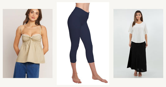 How To Style Your Body Type Properly — Women's Bamboo Viscose/cotton Capri Style Leggings