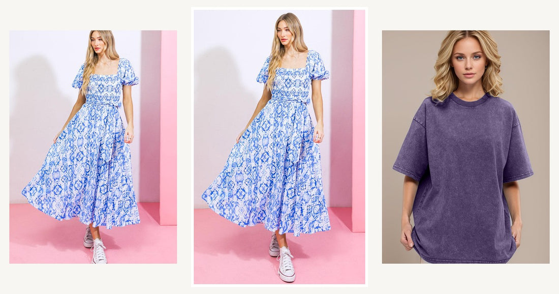 Tips To Tie A Scarf — Flying Tomato Gotta Get Going Woven Midi Dress