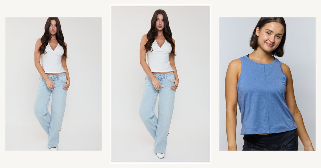 Must Have Key Components For Womens Clothing — Ymi Women's Luxe Britney Wide Leg Jeans
