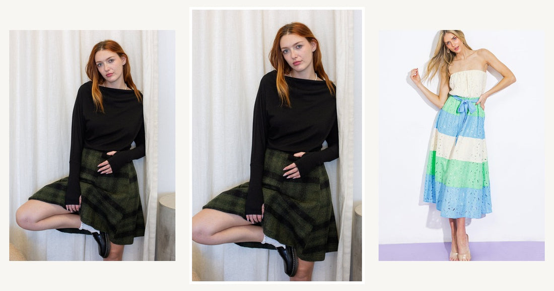 Elevate Your Style With The Perfect Womens Skirt — Wool Flare Skirt