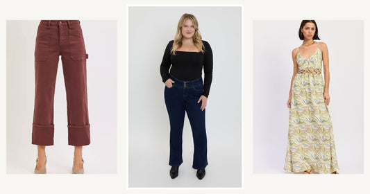 Mix And Match Styling Your Jeans For Every Occasion This Spring — Ymi Women's plus 3-button Premium Stretch Bootcut Jeans