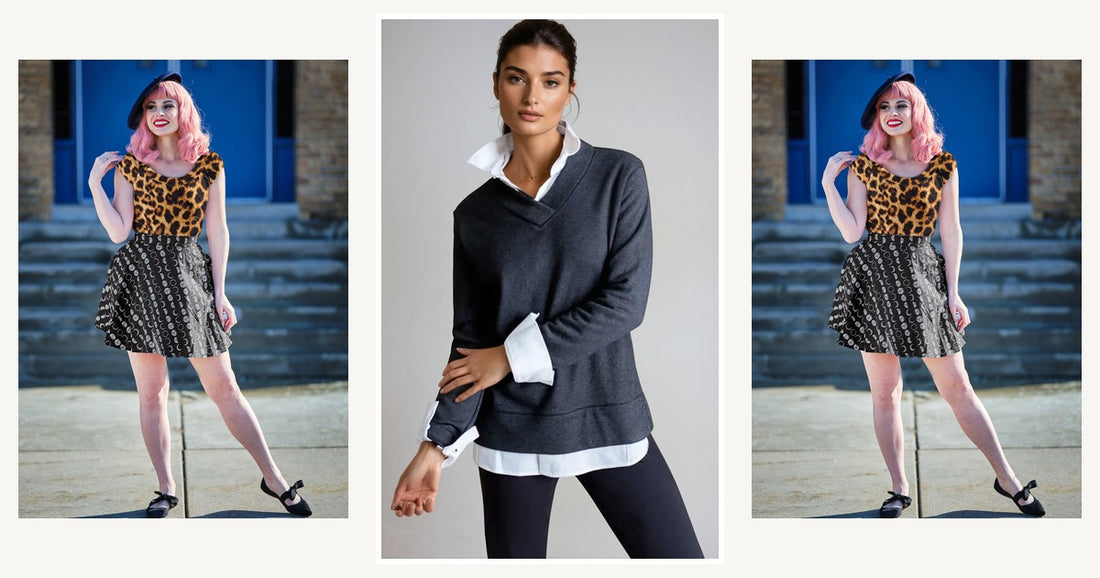 What Style Of Sweater Is Slimming — Buki Power Vee 'sweater' Sweatshirt - Charcoal Gray