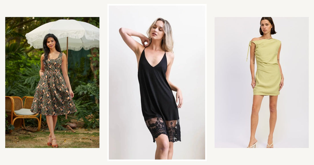 How To Style A Dress For The Office — T-back Lace Slip Dress – Romantic Lace-trimmed Style