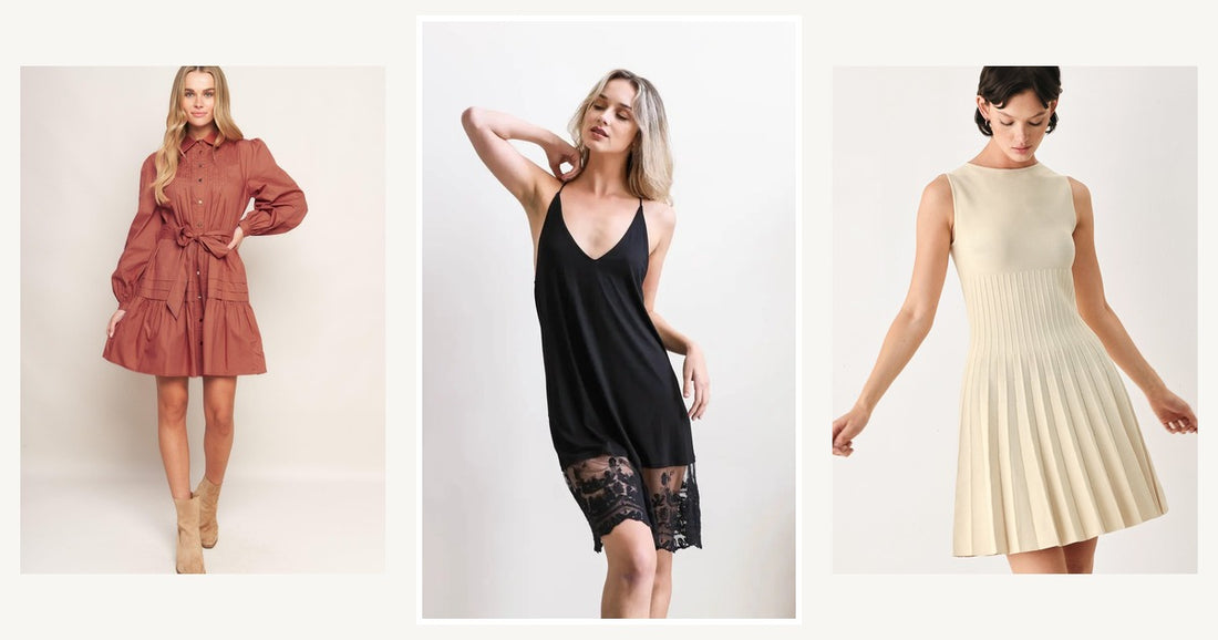 How To Style A Mini Dress For Any Occasion — T-back Lace Slip Dress – Romantic Lace-trimmed Style